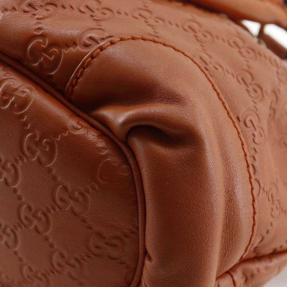 GUCCI Brown Leather Tote Bag - Picture 5 of 16